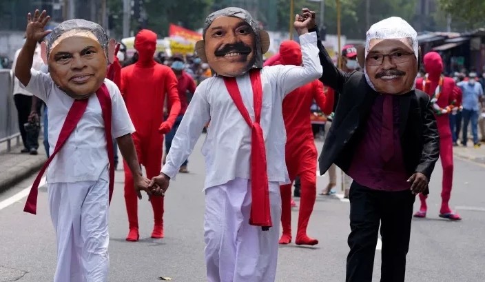 Krisis Ekonomi, Presiden Sri Lanka Dituntut Mundur