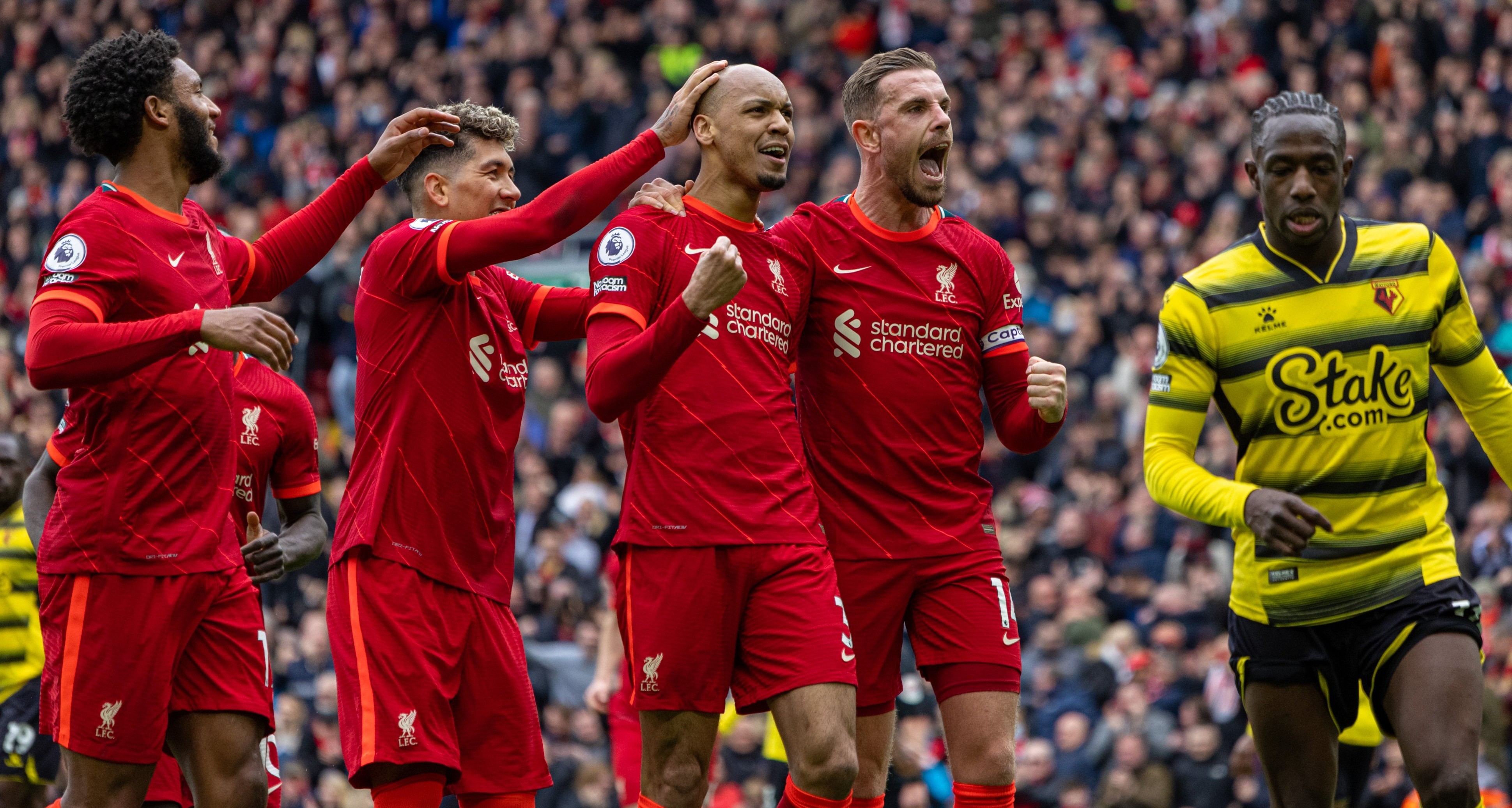 Bermain di Kandang, Liverpool Kalahkan Watford 2-0