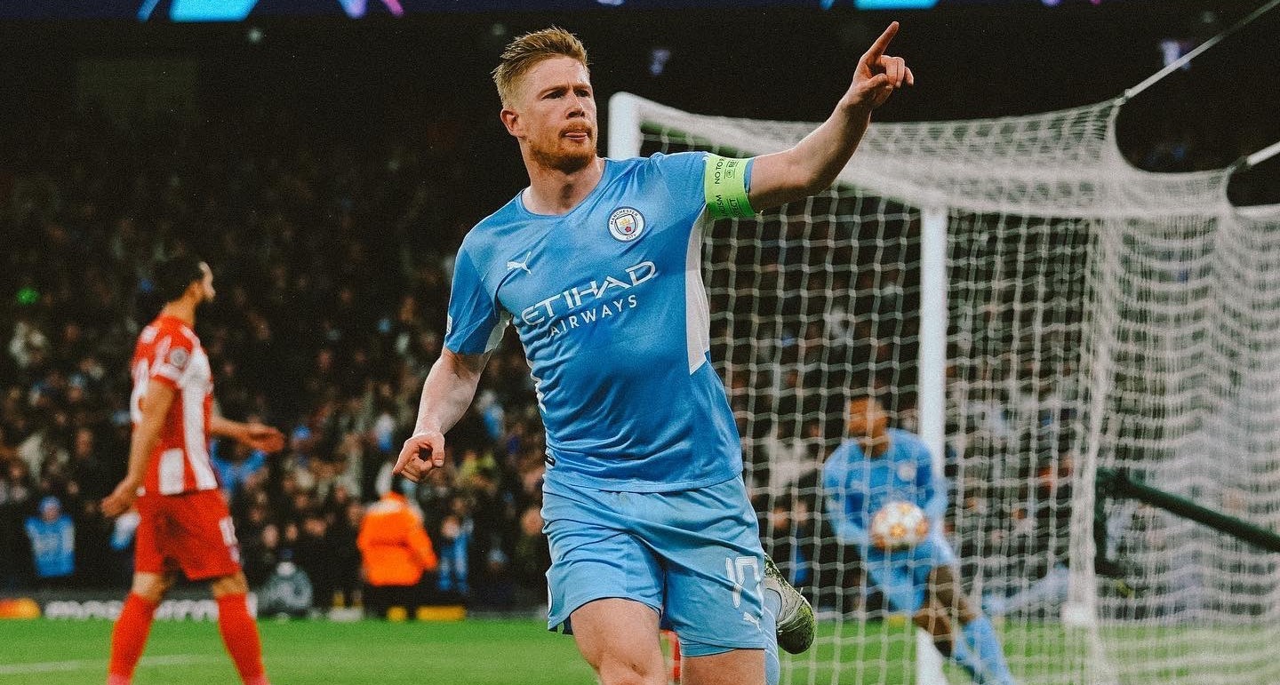 Manchester City Tumbangkan Atletico Madrid 1-0, De Bruyne Jadi Pahlawan