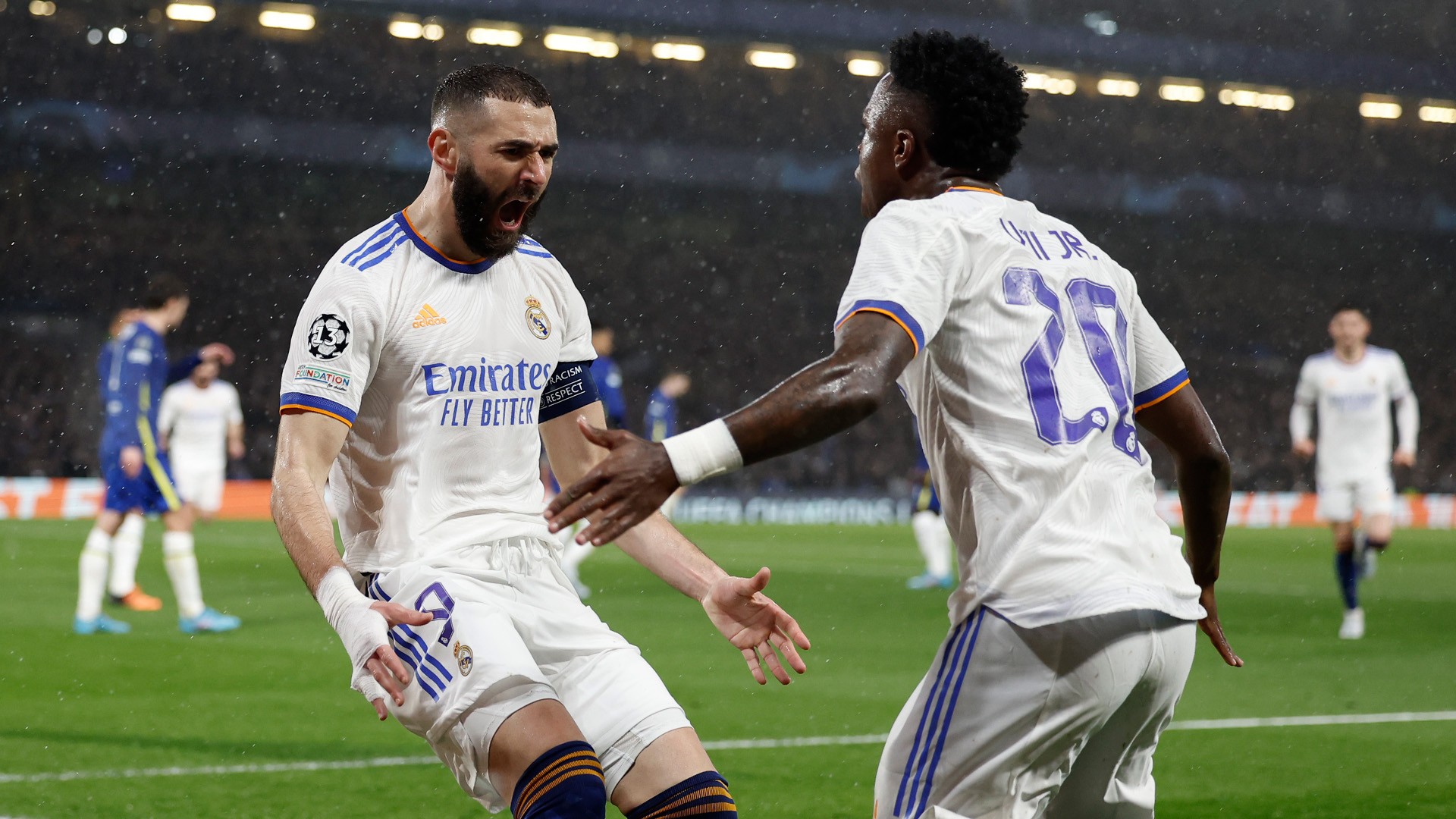 Madrid Pecundangi Chelsea 3-1, Benzema lagi On Fire