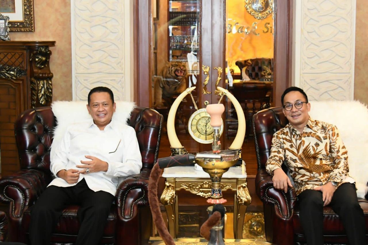 Terima Dubes Indonesia untuk Bulgaria, Makedonia Utara dan Albania, Bamsoet Dukung 'Rendang Goes To Europe'