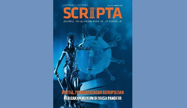 Puskapkum Rilis Jurnal Scripta, Bedah Kebijakan Hukum Era Pandemi, Pemberantasan Korupsi dan Digital