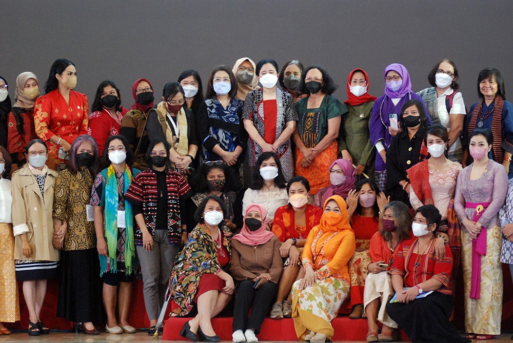 Ketua DPR Puan  Maharani Ramah Tamah Dengan Kelompok Perempuan , Serap Masukan Implementasi UU TPKS