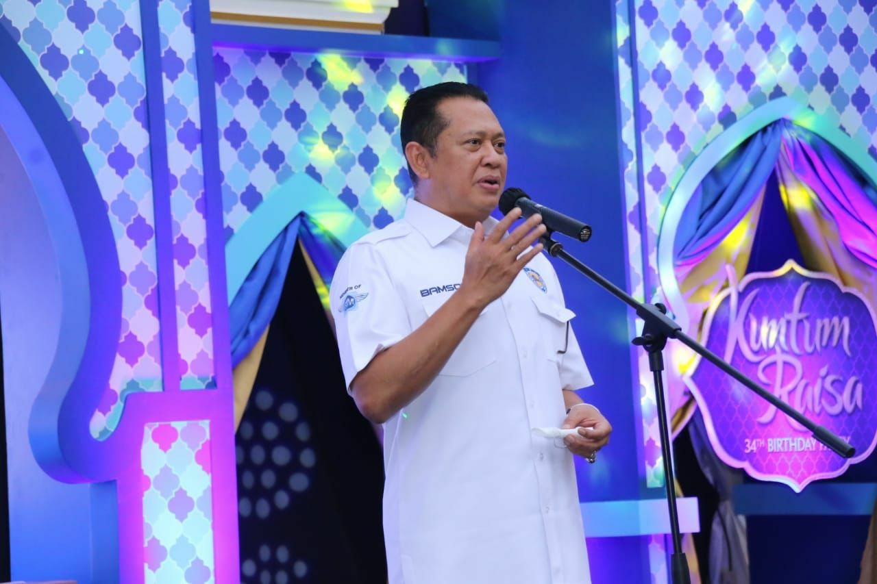 Bersama Founder CRK Corporation Ketua MPR RI Berikan Santunan Anak Yatim