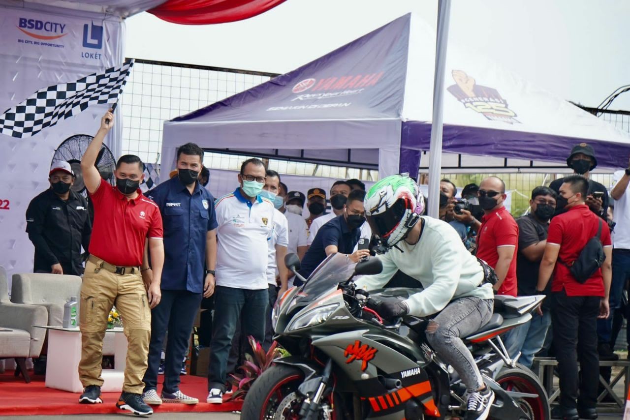 Bamsoet Apresiasi Terselenggaranya Street Race IMI - Polda Metro Jaya di Tangerang