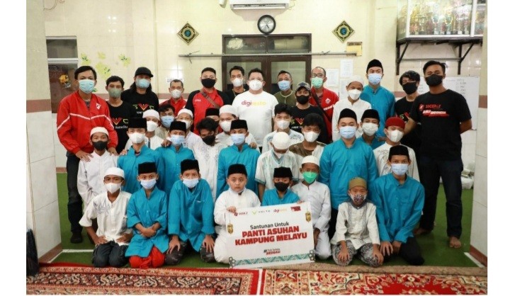 SiCepat Volta Club, Digiresto, SiCepat Ekspres dan IPB Beri Bantuan Ke Panti Asuhan di Kampung Melayu