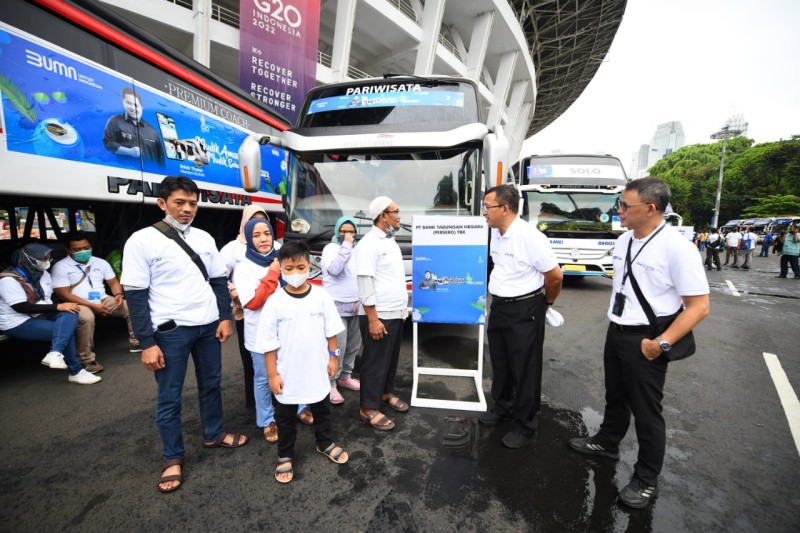 BTN Berangkatkan 600 Pemudik