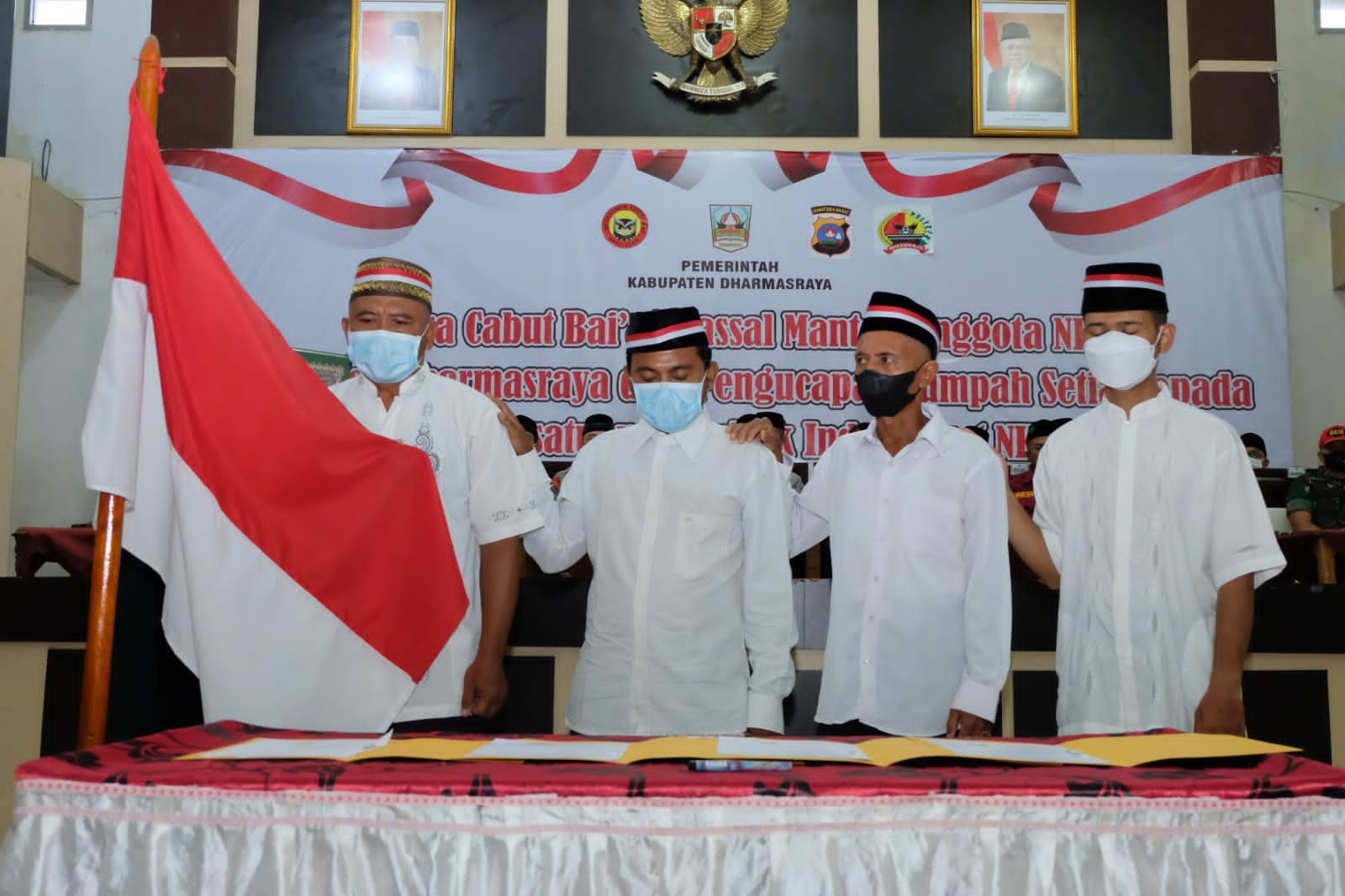 Kembali ke Pelukan NKRI, 391 eks NII Lakukan Cabut Bai'at