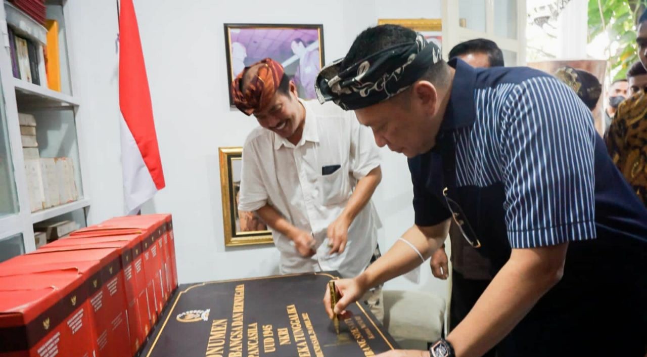 Monumen Empat Pilar MPR RI di Bali Diresmikan Ketua MPR RI