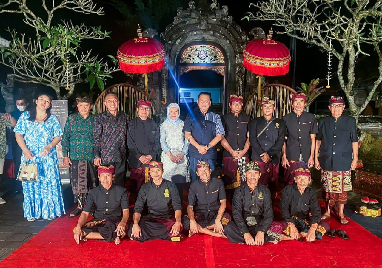 Sambangi Dewa Rai Yasa Putra Sedana, Ketua MPR RI Ajak Lestarikan Seni Budaya