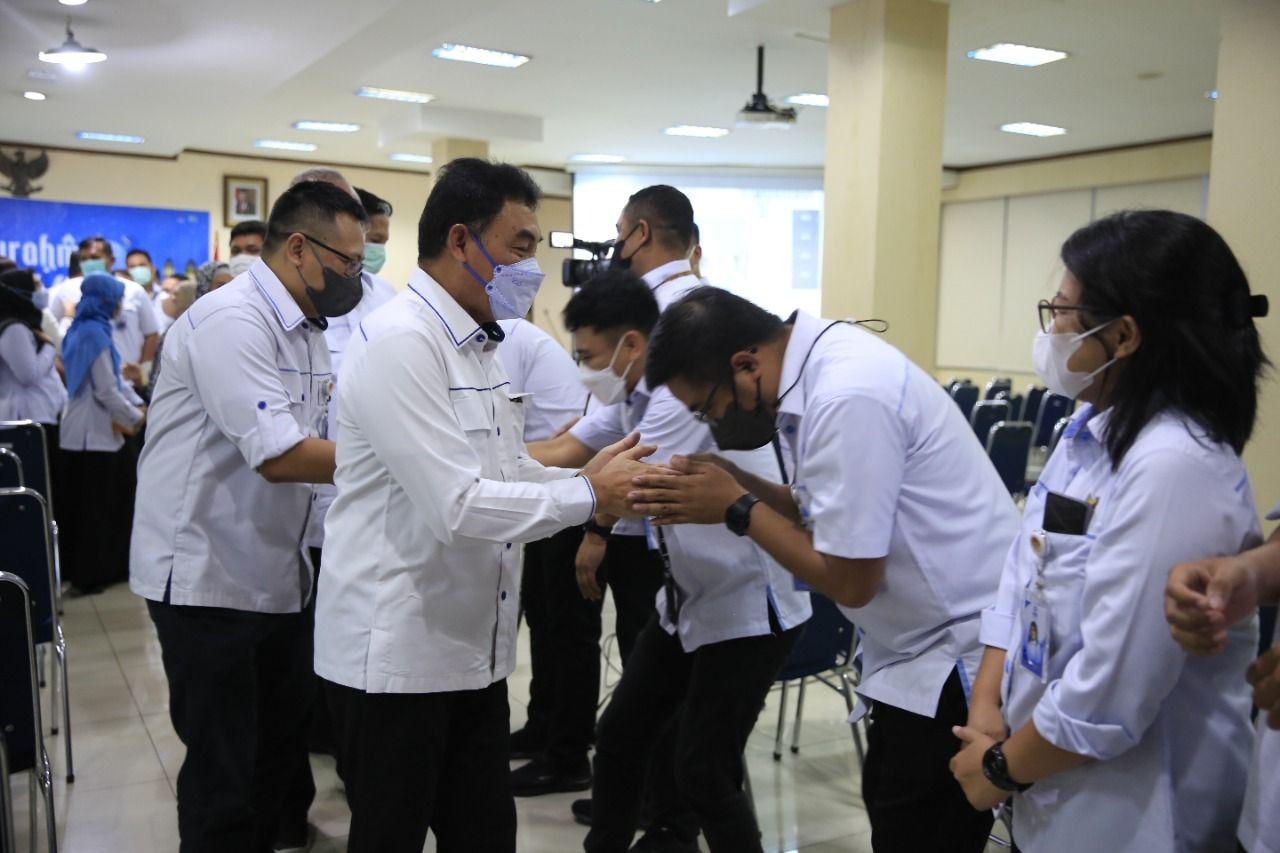 Gelar Silahturahmi, Dirut LPDB-KUMKM Pesankan Jaga Sinergitas dan Etos Bekerja