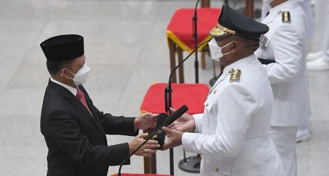 Lantik Lima Pj Gubernur, Ini Pesan Mendagri Tito