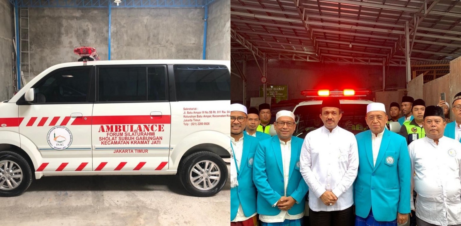 Forum Silaturahmi Sholat Subuh Gabungan Condet Batu Ampar Kramatjati Meluncurkan Ambulance  Gratis
