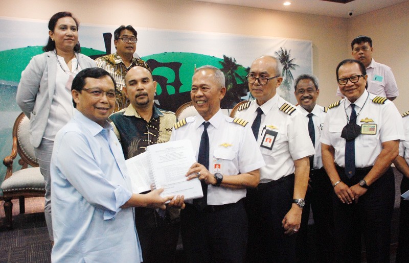 Pilot Merpati Airline Minta Bantuan DPR Untuk Menyelesaiakan Persoalan Hak dan Gaji