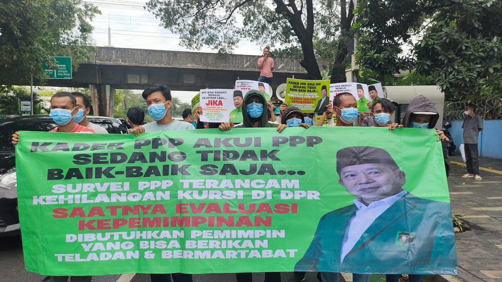 Tak Ingin PPP Jadi Partai Gurem, Massa Minta Evaluasi Kepemimpinan Suharso Monoarfa