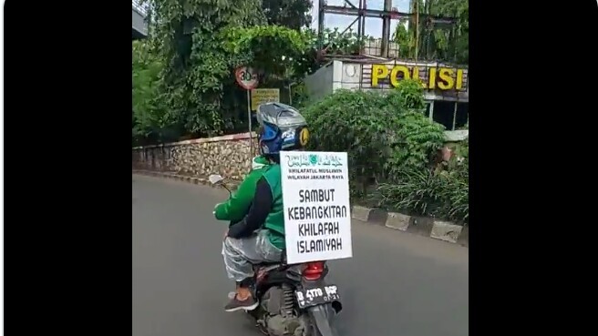 Konvoi Pemotor Beratribut Khilafah, Densus 88 Turun Tangan Lalukan Penyelidikan