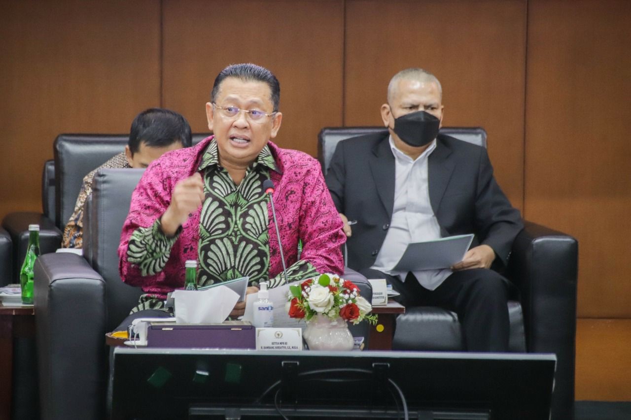 Bamsoet: Ragab MPR Akan Putuskan Soal Materi dan Bentuk Hukum PPHN