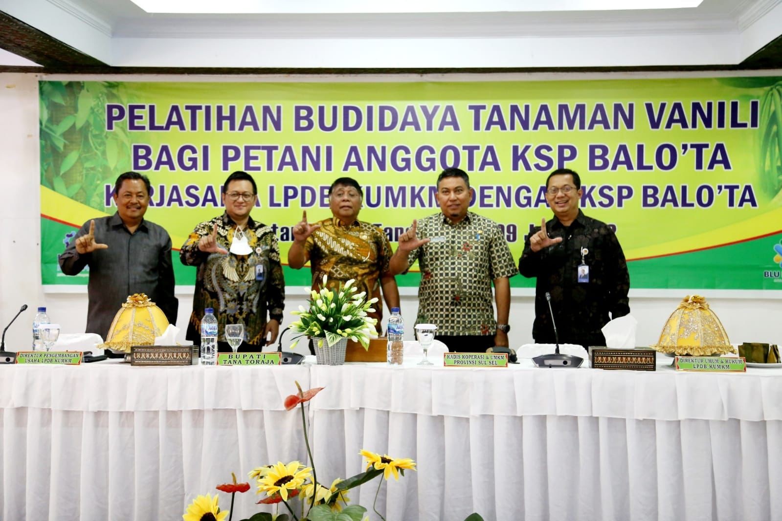 LPDB-KUMKM Berikan Pelatihan Petani Vanili di KSP Balo' Toraja, Ini Tujuannya