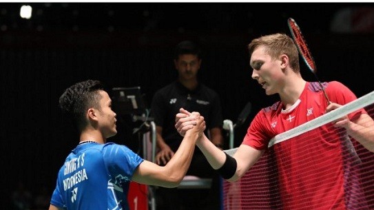 Usai Taklukan Lee Zii Jia, Ginting Ditantang Juara Olimpiade  di Indonesia Masters