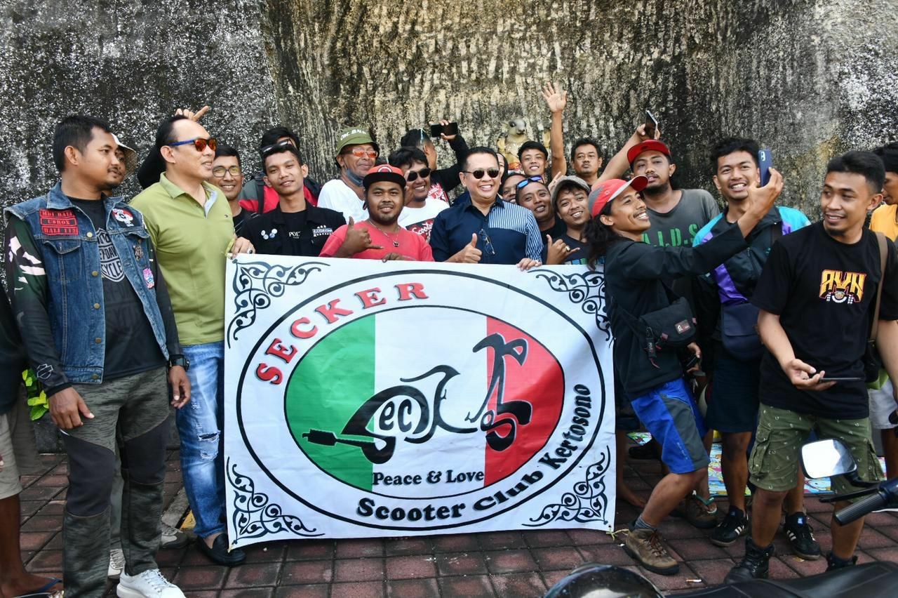 Bamsoet Apresiasi Partisipasi 'Ladies Bikers' Vespa Meriahkan Vespa World Days 2022
