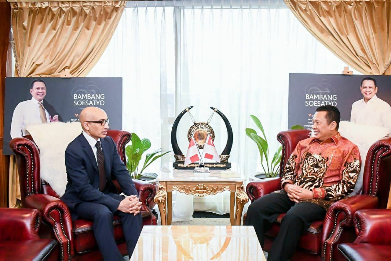 Ketua MPR RI Dukungan Dubes Singapura Atas Pembangunan Bintan International Circuit