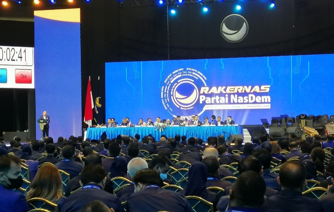 Anies Baswedan Dan Ganjar Pranowo Bersaing Bakal Calon Presiden Di Rakernas NasDem