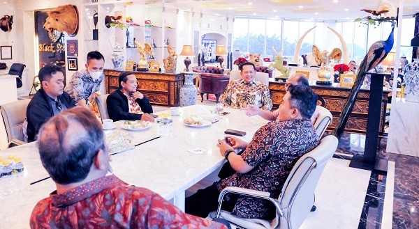 Bertemu Wartawan Senior, Bamsoet Dorong Peningkatan Gerakan Wakaf