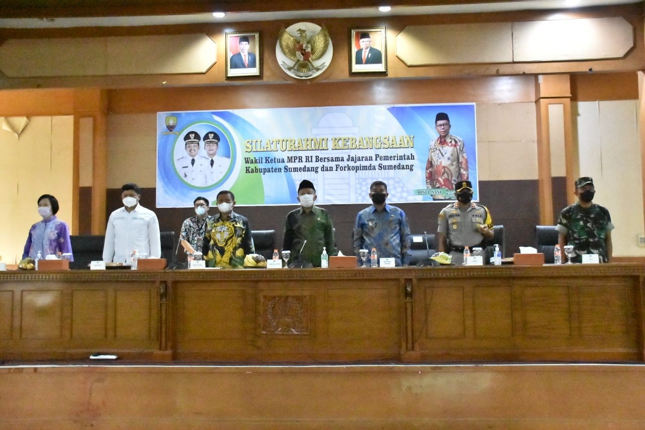 MPR RI Apresiasi Sumedang jadi Model Kabupaten Digital di Indonesia