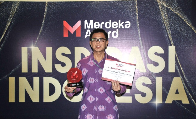 Terbukti Memberikan Layanan Apik, Digital Banking BTN Rain Penghargaan