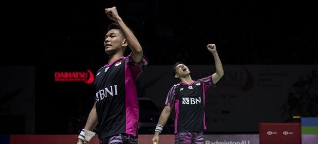 Bungkam Tuan Rumah, Fajar dan Rian Melaju Ke final Malaysia Open 2022