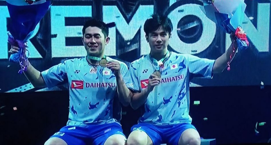 Jatuh Bangun Lawan Fajar/Rian, Hoki/Kobay Juara Malaysia Open 2022
