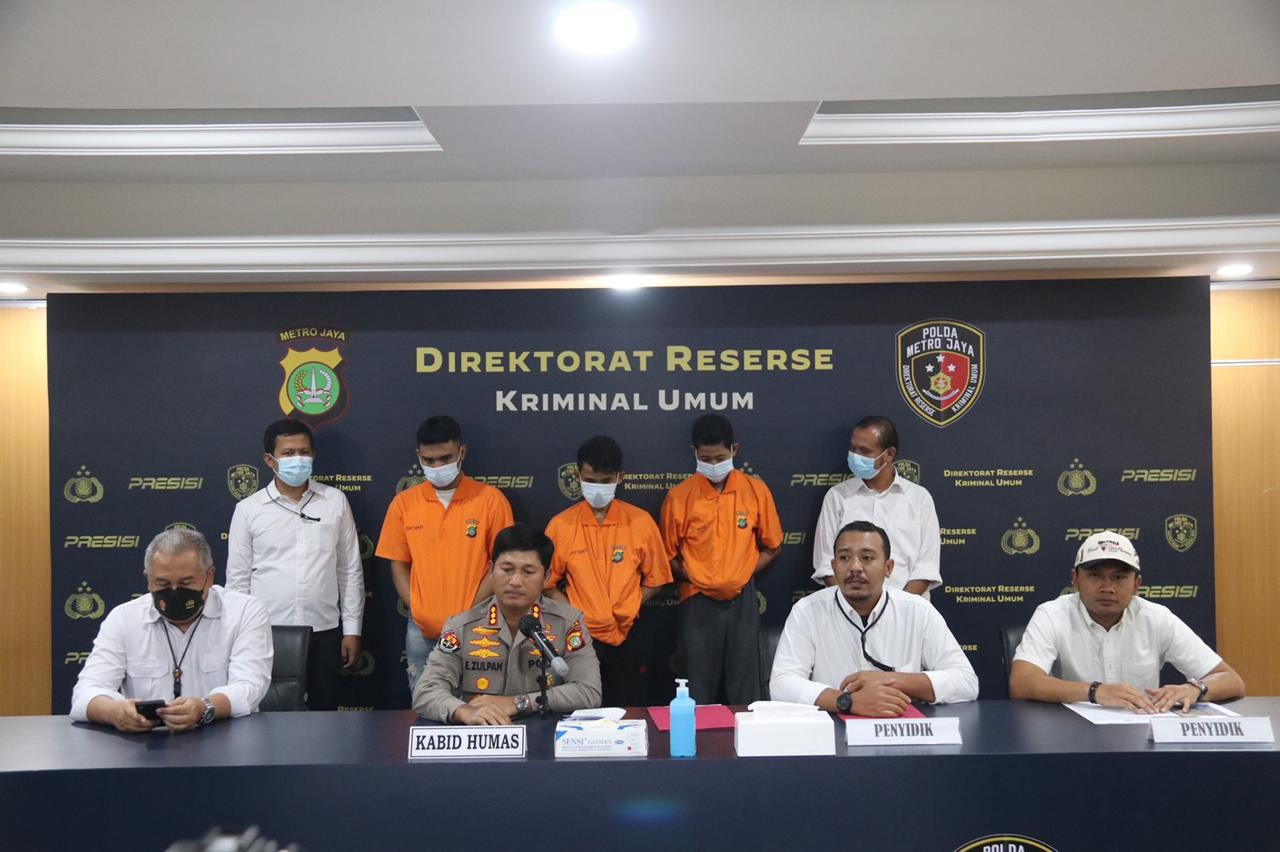 Beraksi di Depok, Empat Pelaku Begal Ditangkap Polisi