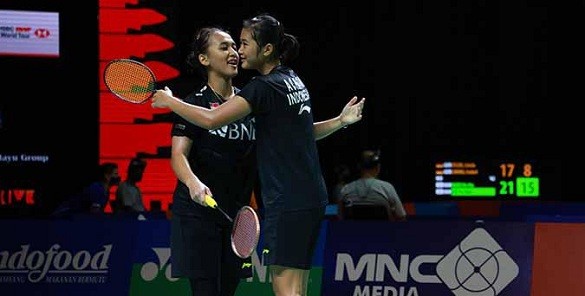 Tekuk Wakil China Taipe, Febriana/Amalia ke Babak Selanjutnya di Malaysia Master