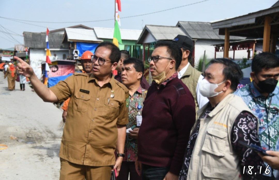 Akan Dihadiri Presiden RI Joko Widodo  Bedah Rumah Apung Di Sumut , Ini Kesiapannya