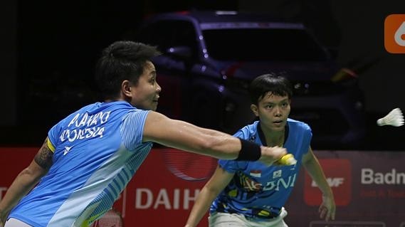 Ketemu Tuan Rumah, Langkah Apriyani/Siti terhenti di Perempat Final Malaysia Master   