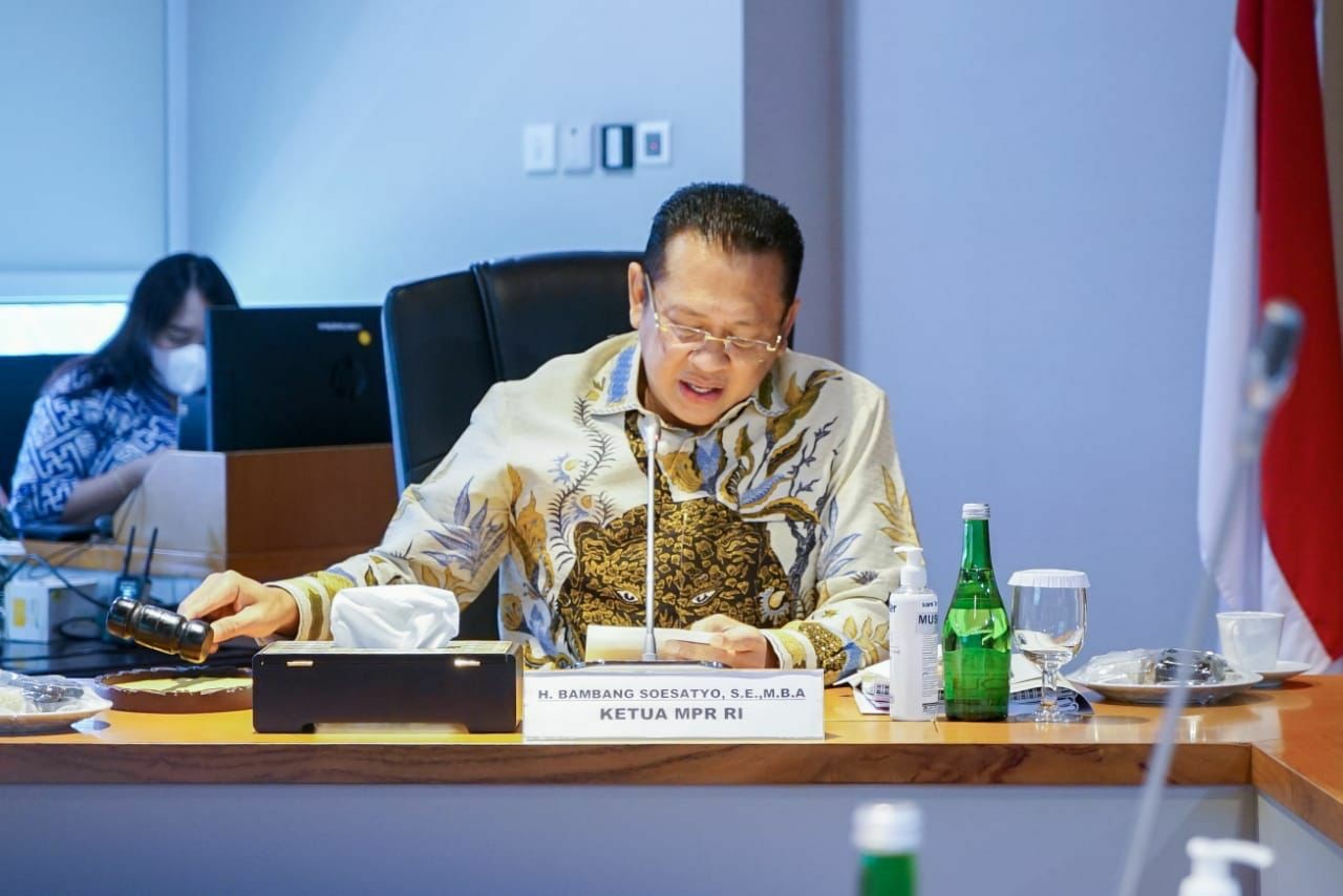 Ketua MPR RI Tegaskan PPHN Disusun Menggunakan Paradigma Pancasila dan UUD NRI 1945