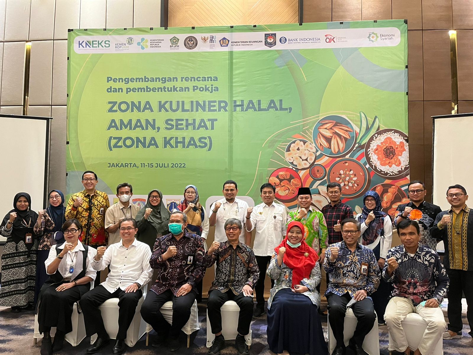 Sinergi Kemenkop Luncurkan Zona Kuliner Halal, Aman dan Sehat
