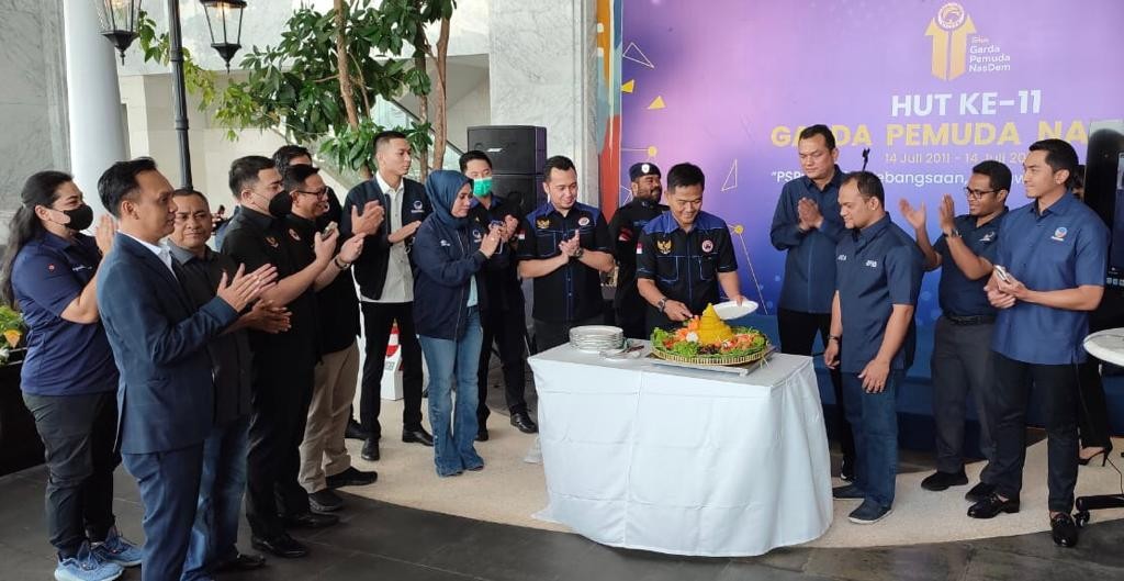 HUT ke-11 Garda Pemuda NasDem, Prananda Paloh Tekankan Tiga Hal dalam Berpolitik