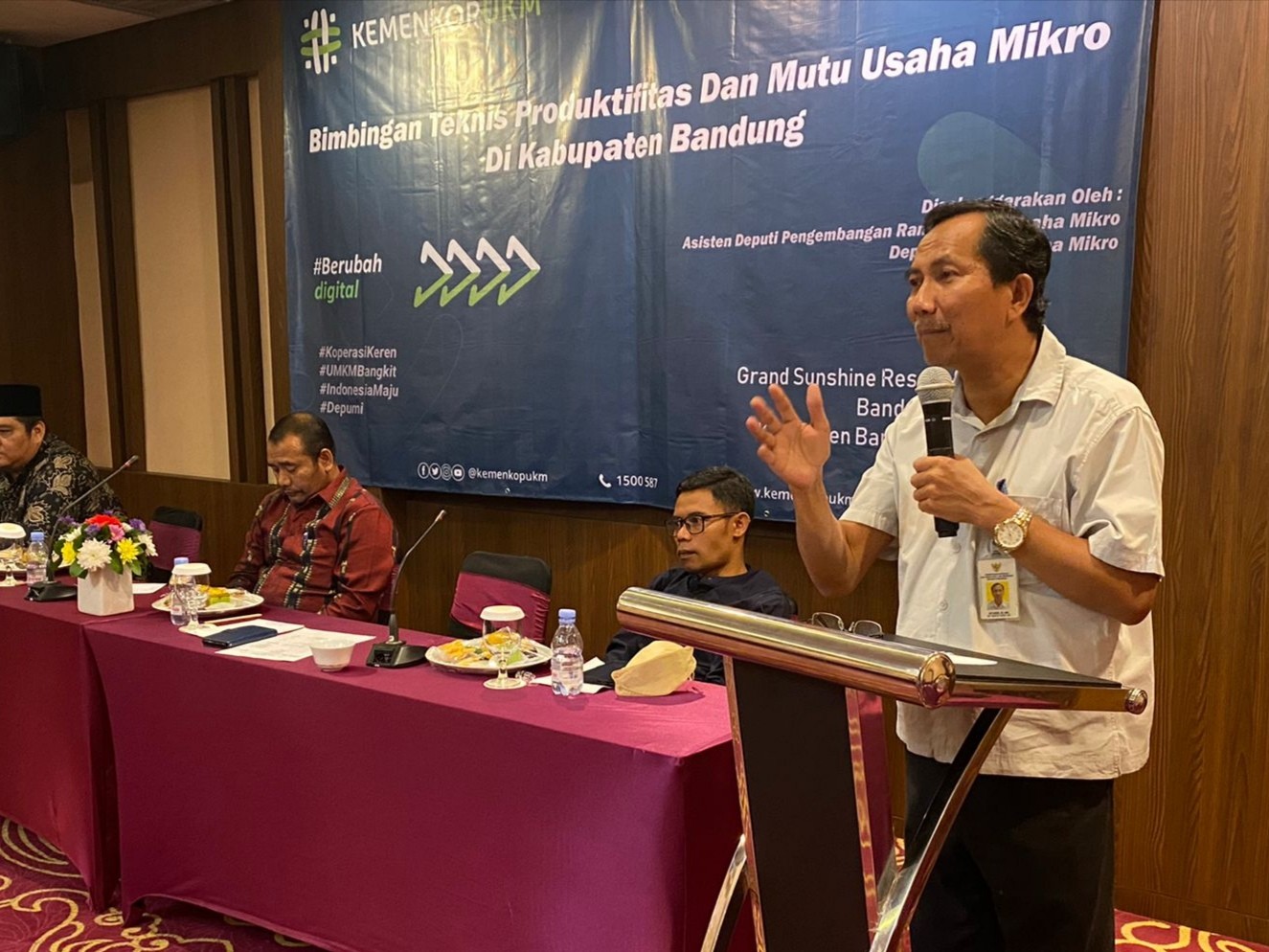 Kemenkop Perkuat Pendampingan Usaha Mikro Kabupaten Bandung Agar Semakin Produktif