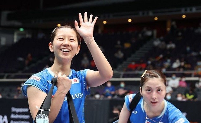Sayaka/Hinata Tumbangkan China Taipe di Perempat Final Taipei Open 2022