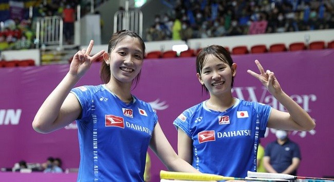 Ganda Putri Jepang Tantang Unggulan ke Enam di Final Yonex Taipei Open 2022