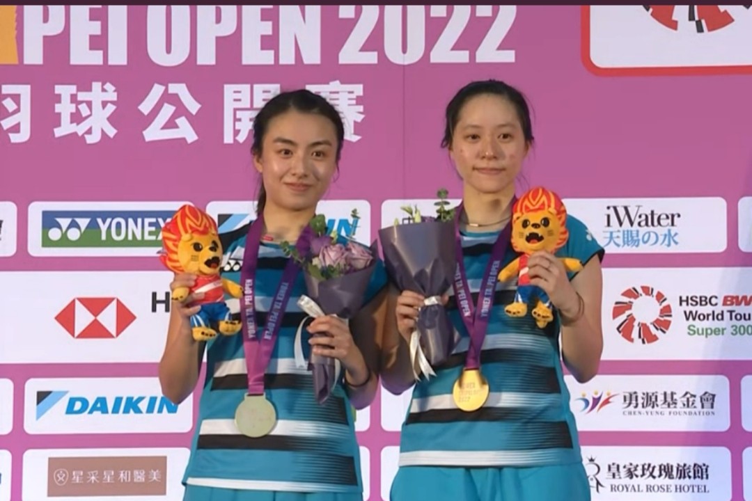 Melalui Perjuangan, Hongkong Raih Juara Taipei Open 2022 di sektor Ganda Putri