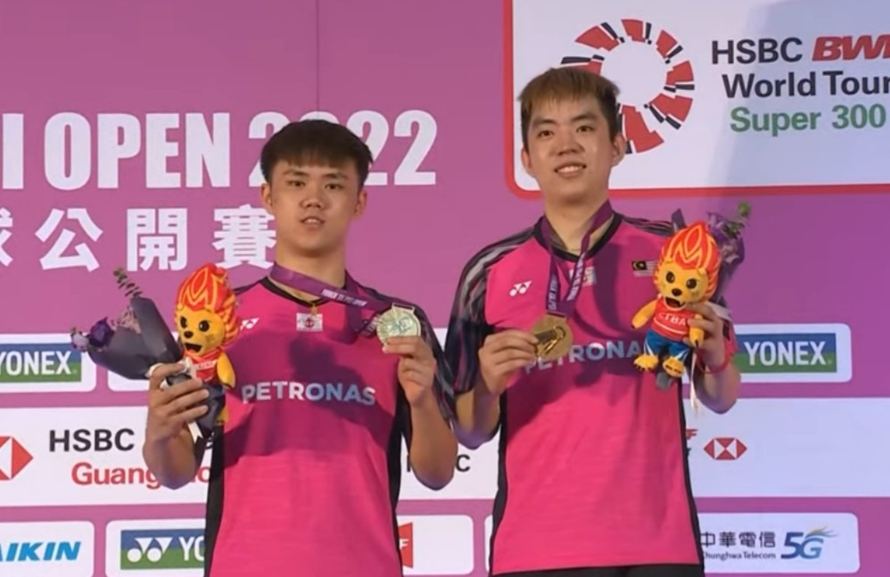 Keluar Sebagai Juara Taipe Open 2022, Ganda Putra Malaysia Tekuk Lee Yang/Wang Chi Lin