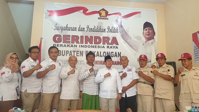 Gerindra Pekalongan Siap Menangkan Partai dan Prabowo Jadi Presiden