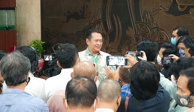 Rapat Gabungan Pimpinan MPR RI dengan Pimpinan Fraksi dan Kelompok DPD Sepakat Jajaki Konvensi Ketatanegaraan Terkait PPHN