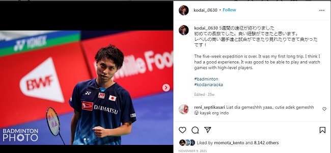 Tunggal Putra Jepang ini Diprediksi Bakal Gantikan Kento Momota Dimasa Depan 