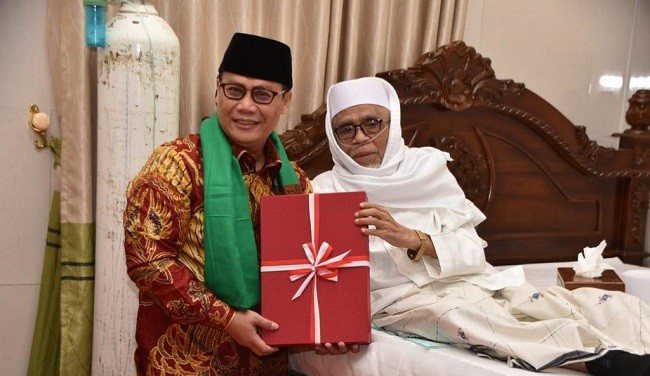 Diutus Megawati, Basarah Temui Tuan Guru Turmudzi Lombok Bahas Kepemimpinan Nasional
