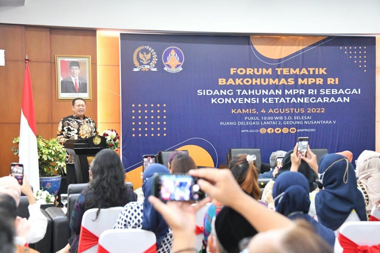 Ketua MPR RI: Langkah Tepat PPHN Dihadirkan Melalui Konvensi Ketatanegaraan Tanpa Amandemen Konstitusi