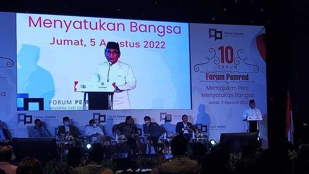 Depan Cak Imin, Gus Yahya: Jangan Peralat NU untuk Pemilu