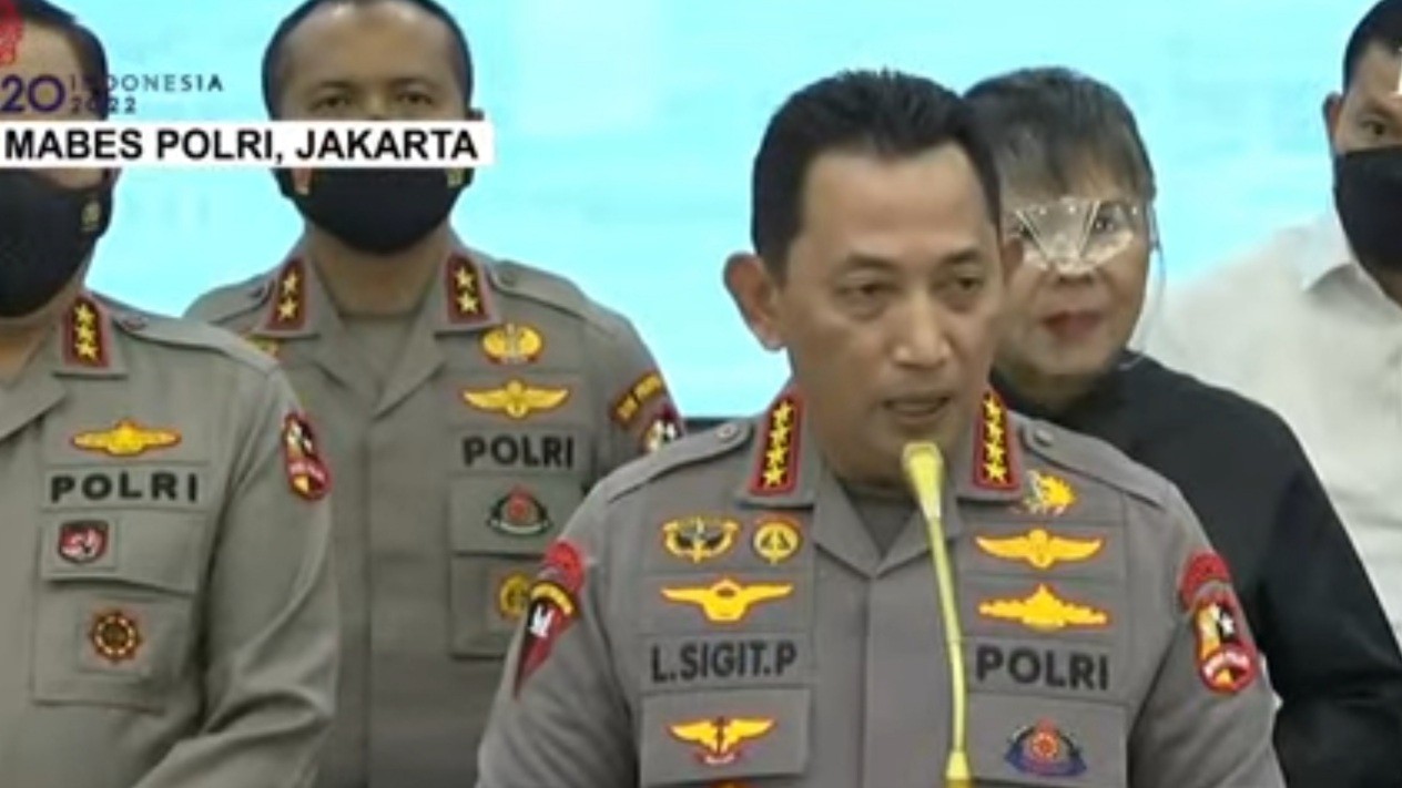 Ferdy Sambo Ditetapkan Sebagai Tersangka Pembunuhan Brigadir J